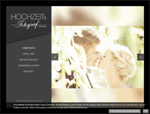 Tablet Screenshot of hochzeitsfotograf-schwerin.de